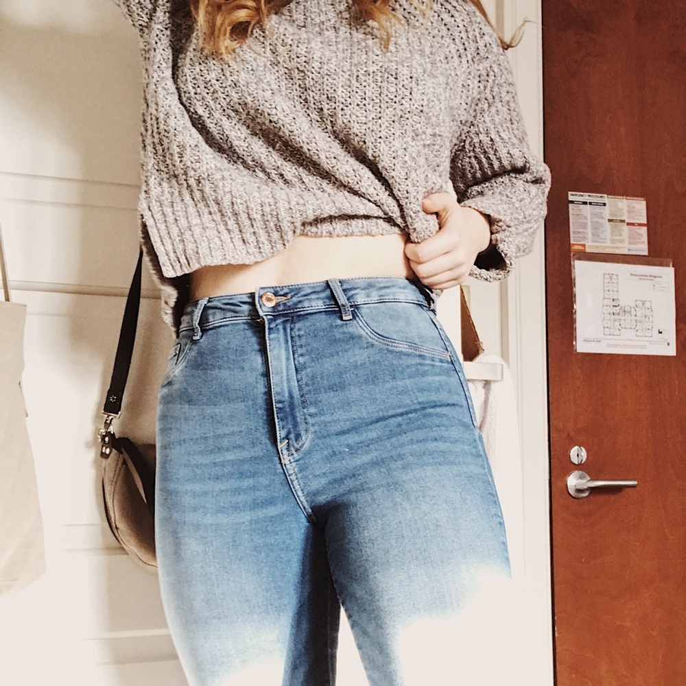 H&M Light Wash Jegging